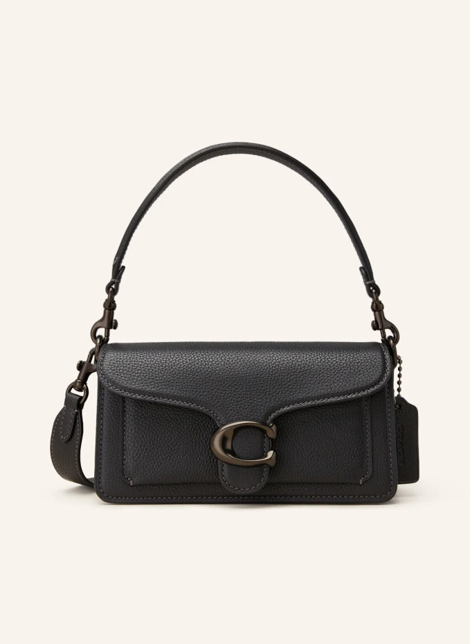 

Сумка через плечо tabby Coach, черный