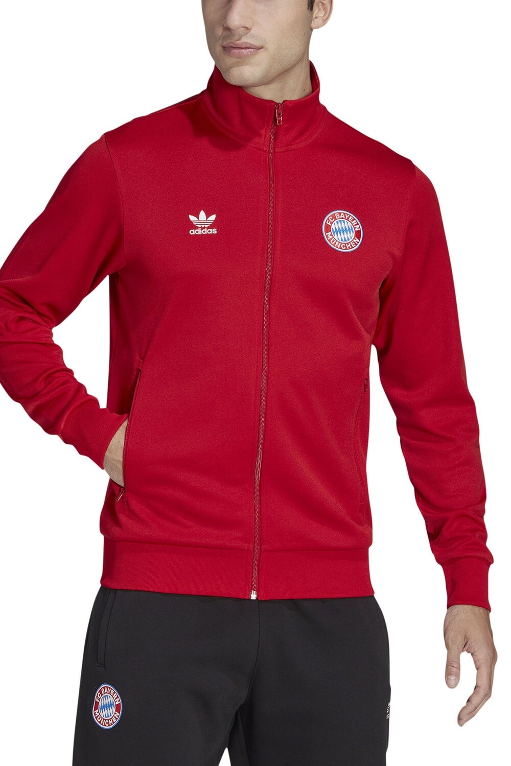 

Спортивная куртка FC Bayern Originals Essentials adidas, красный
