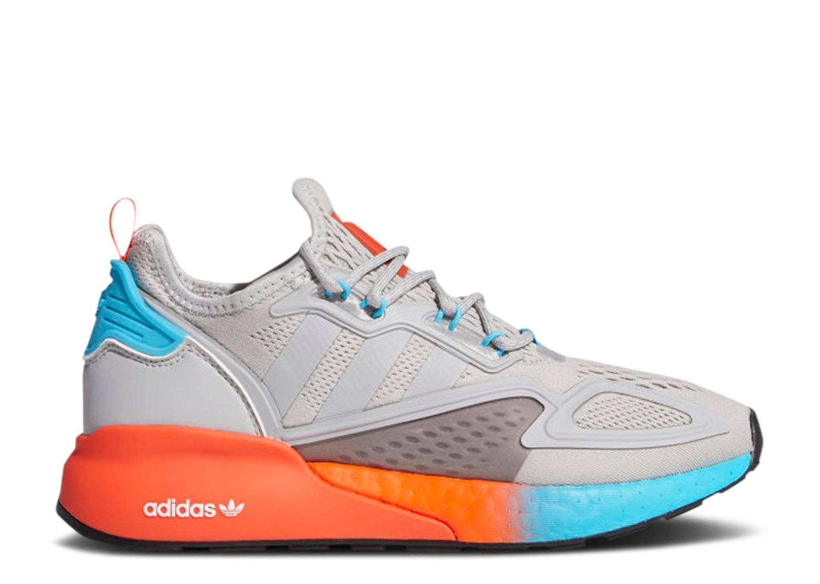 

Кроссовки adidas Wmns Zx 2K Boost 'Grey Signal Cyan', серый