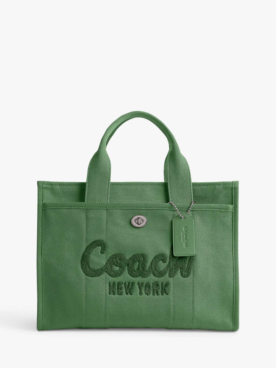 

Большая грузовая сумка Coach, мягкий зеленый