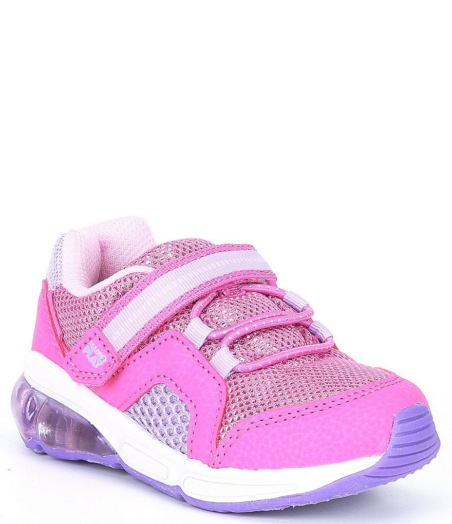 Моющиеся кроссовки с подсветкой Stride Rite для девочек Lumi Bounce Made2Play (для младенцев), розовый