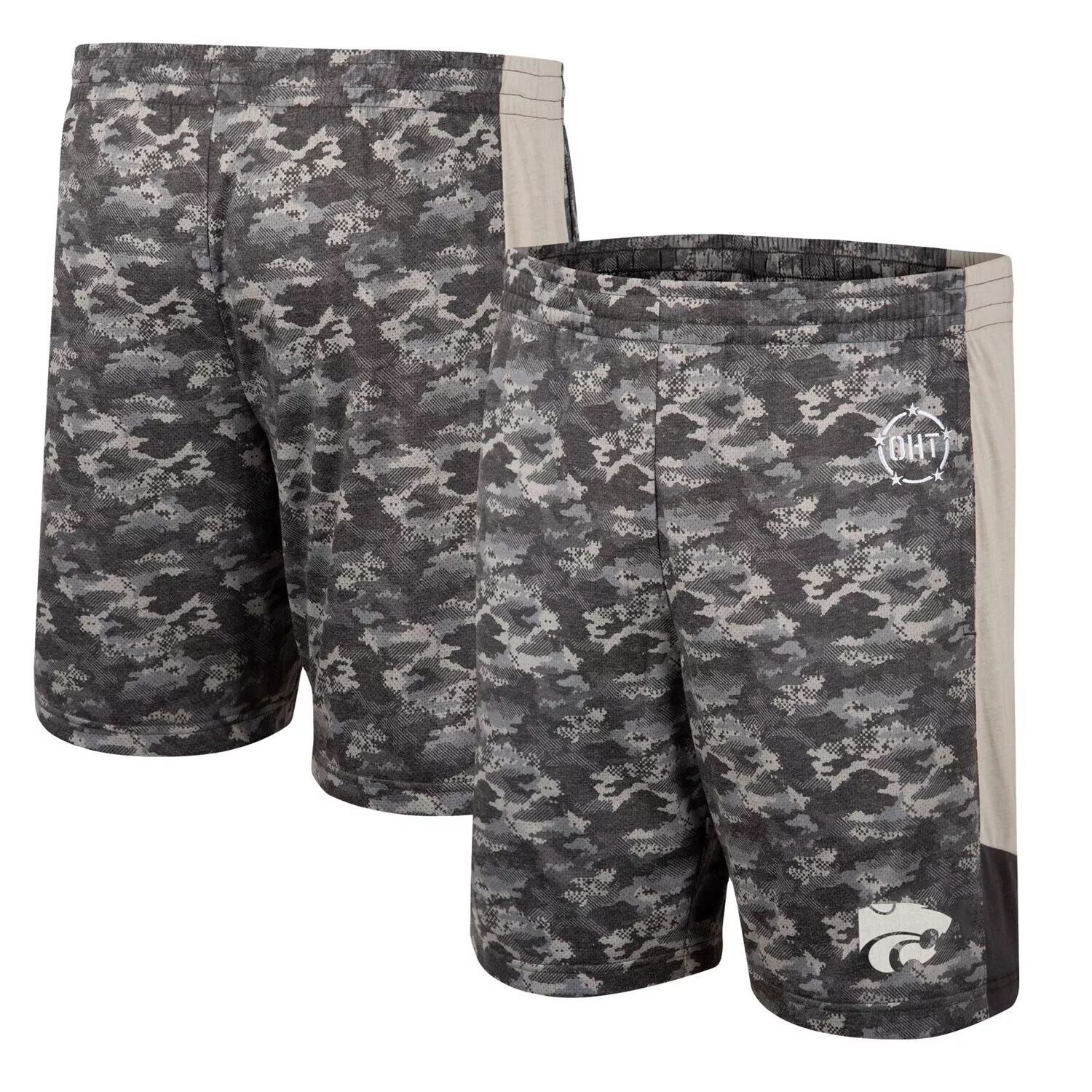 

Мужские камуфляжные шорты Kansas State Wildcats OHT Military Appreciation Terminal Colosseum