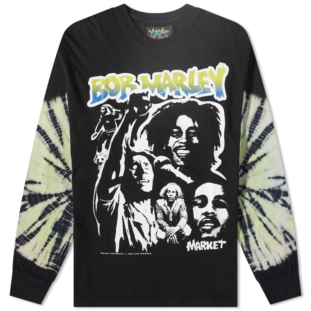 

Футболка Market x Bob Marley с длинными рукавами в стиле панк