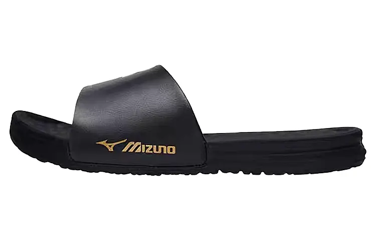 

Шлепанцы Alpha SR4 унисекс, черные/золотые Mizuno