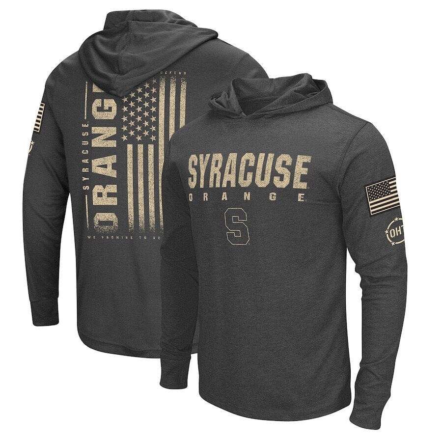 

Футболка с длинным рукавом Colosseum Syracuse Orange, черный