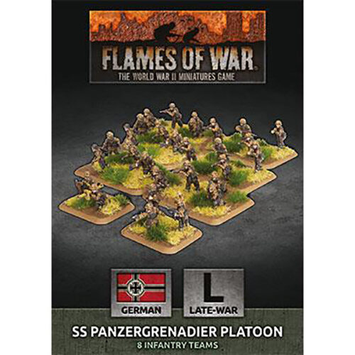 Фигурки Flames Of War – Ss Panzergrenadier Platoon