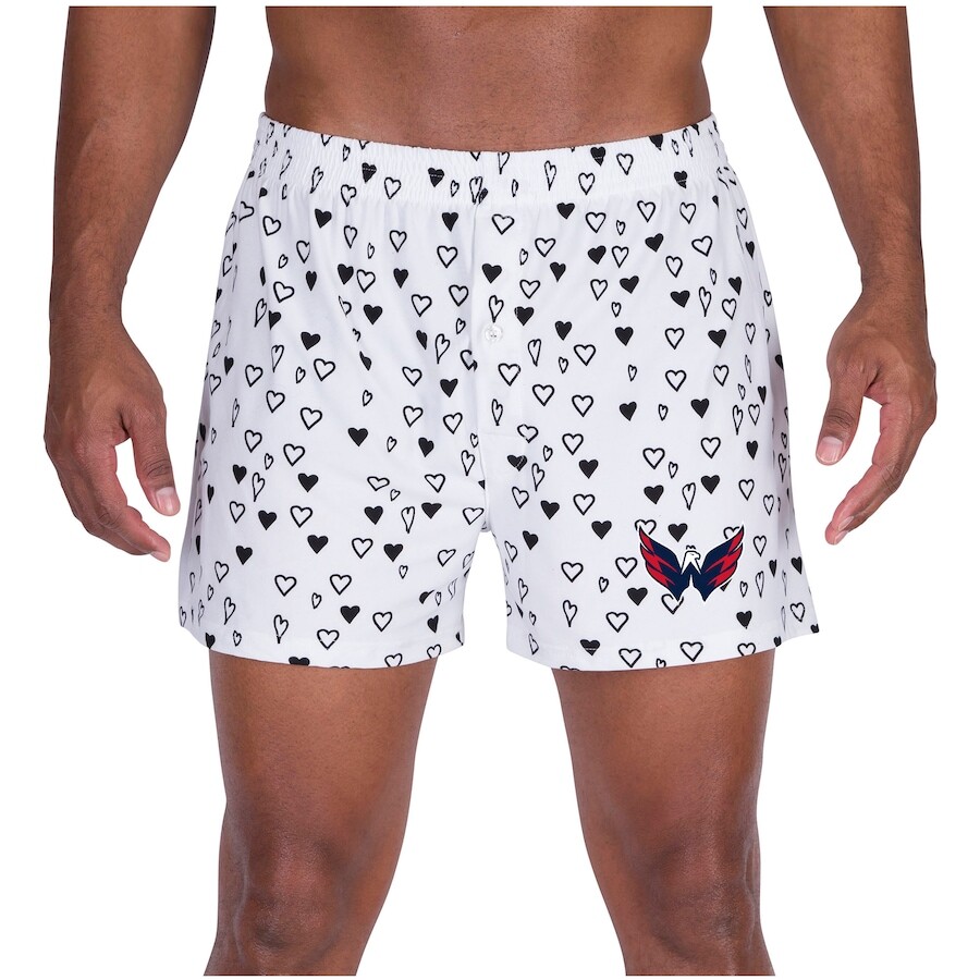 

Боксеры Concepts Sport Washington Capitals, белый