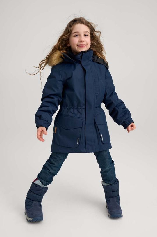 куртка детская reima цвет красный 5215283340 размер 134 Рейма Reima, темно-синий