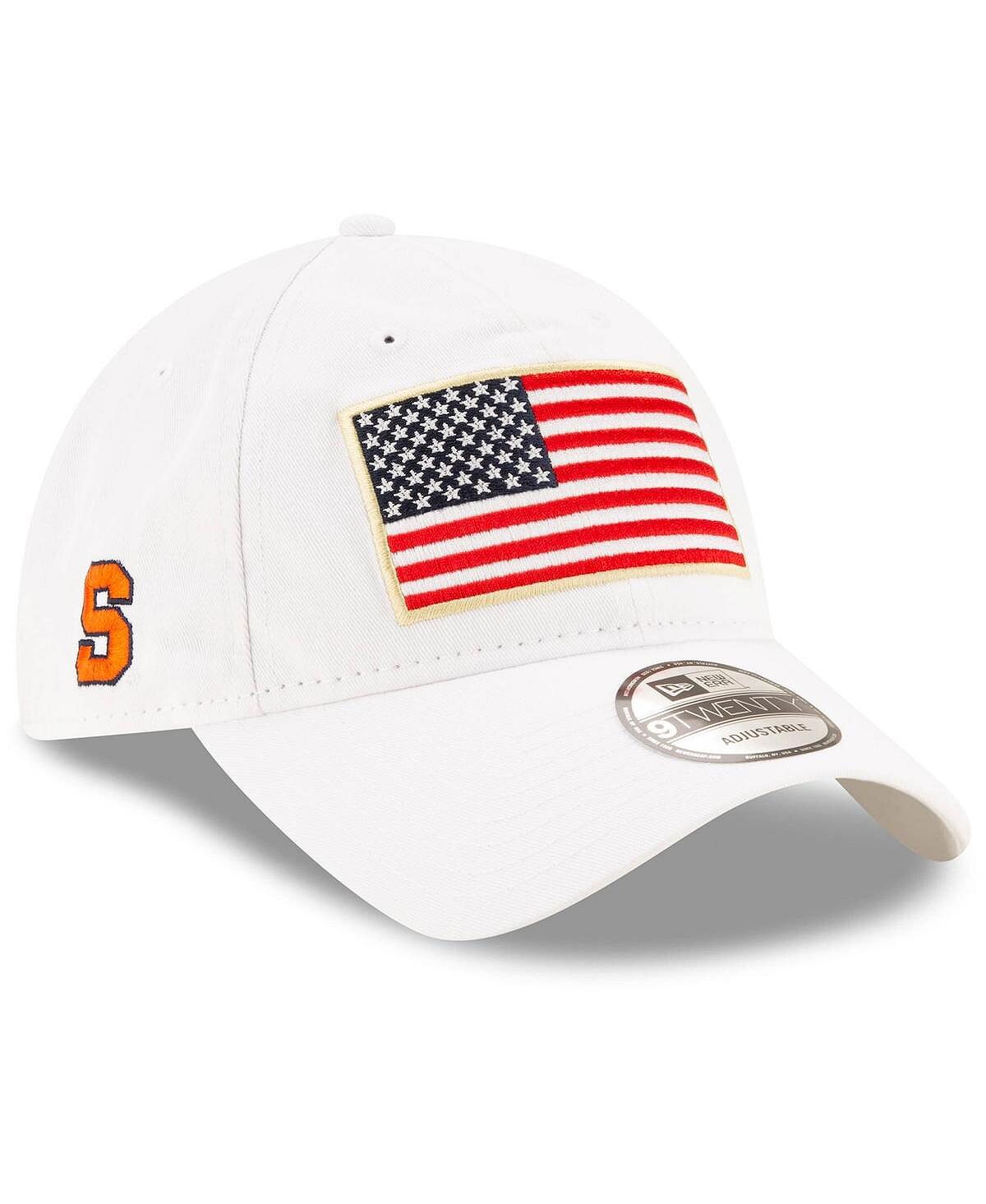 

Мужская бейсболка белого цвета Syracuse Orange Country First 9Twenty New Era