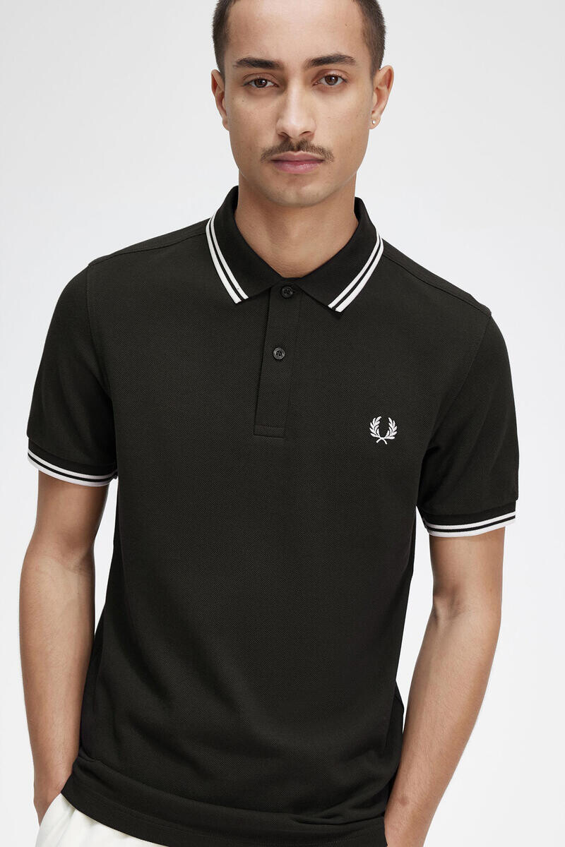 

Рубашка-поло с короткими рукавами Fred Perry, темно-зеленый