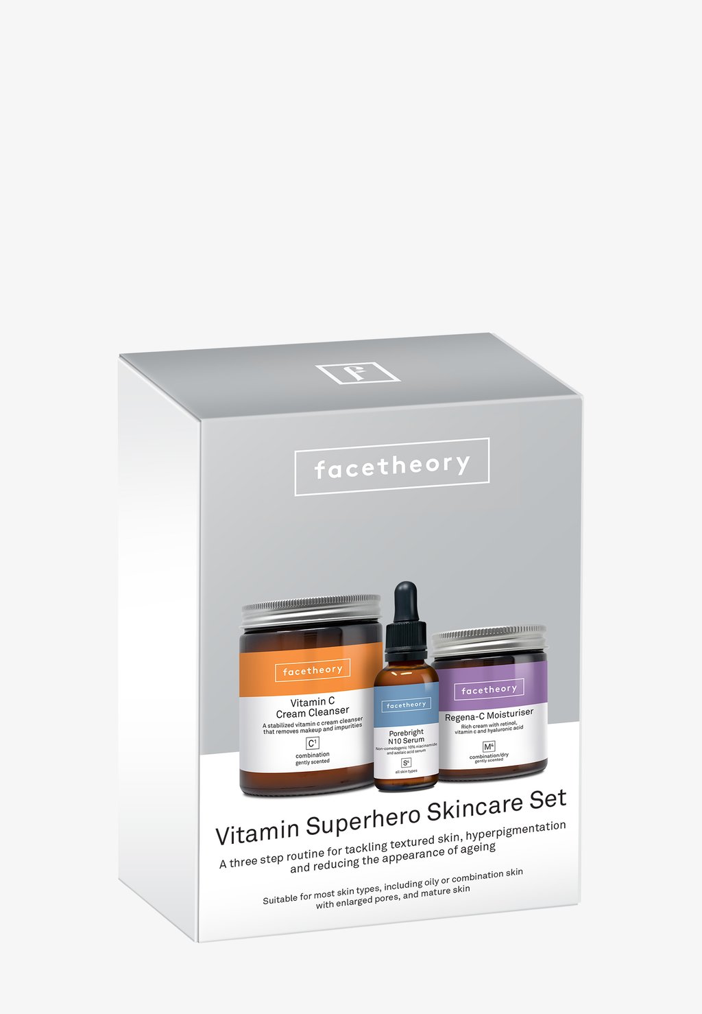 Набор для ухода за кожей Vitamin Superhero Skincare Set facetheory подарочный набор для ухода за кожей kiko milano cuddle time skincare gift set 40 гр