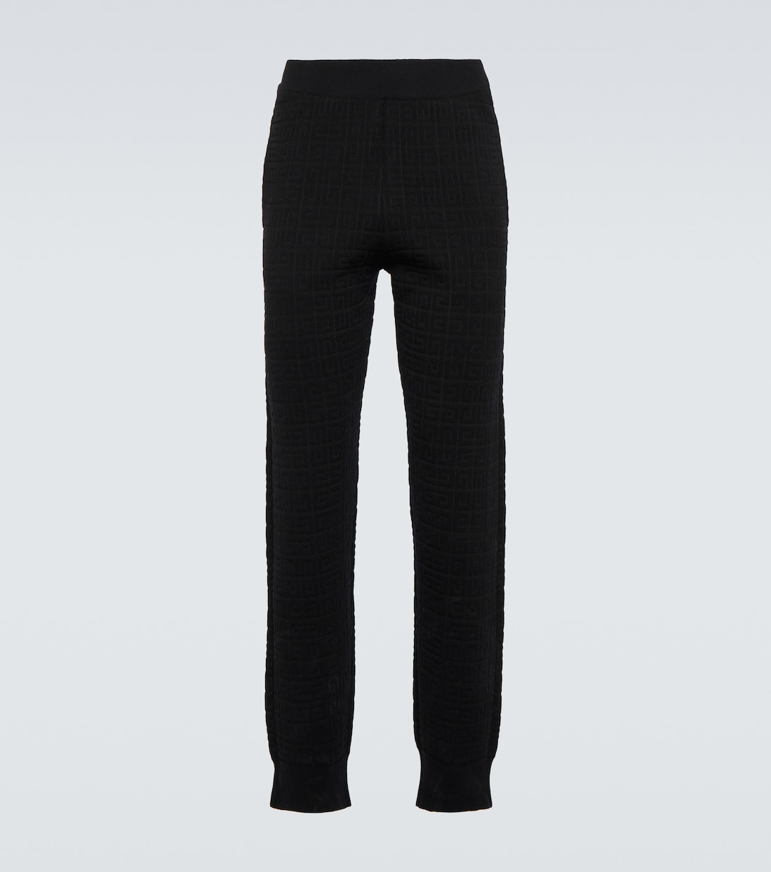 цена Жаккардовые спортивные брюки 4G Givenchy, черный