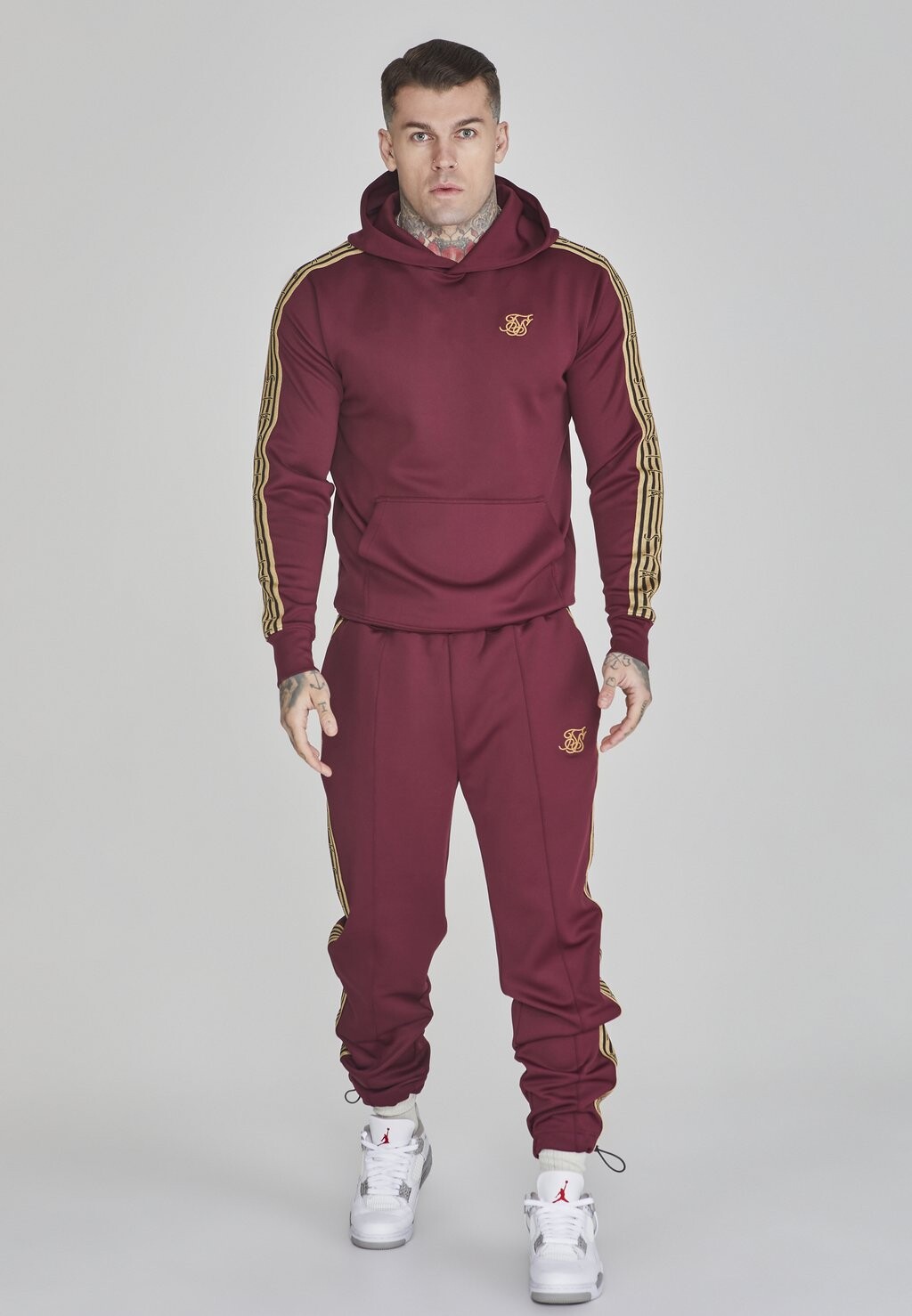 

Спортивные брюки Joggers SIKSILK, бордовые