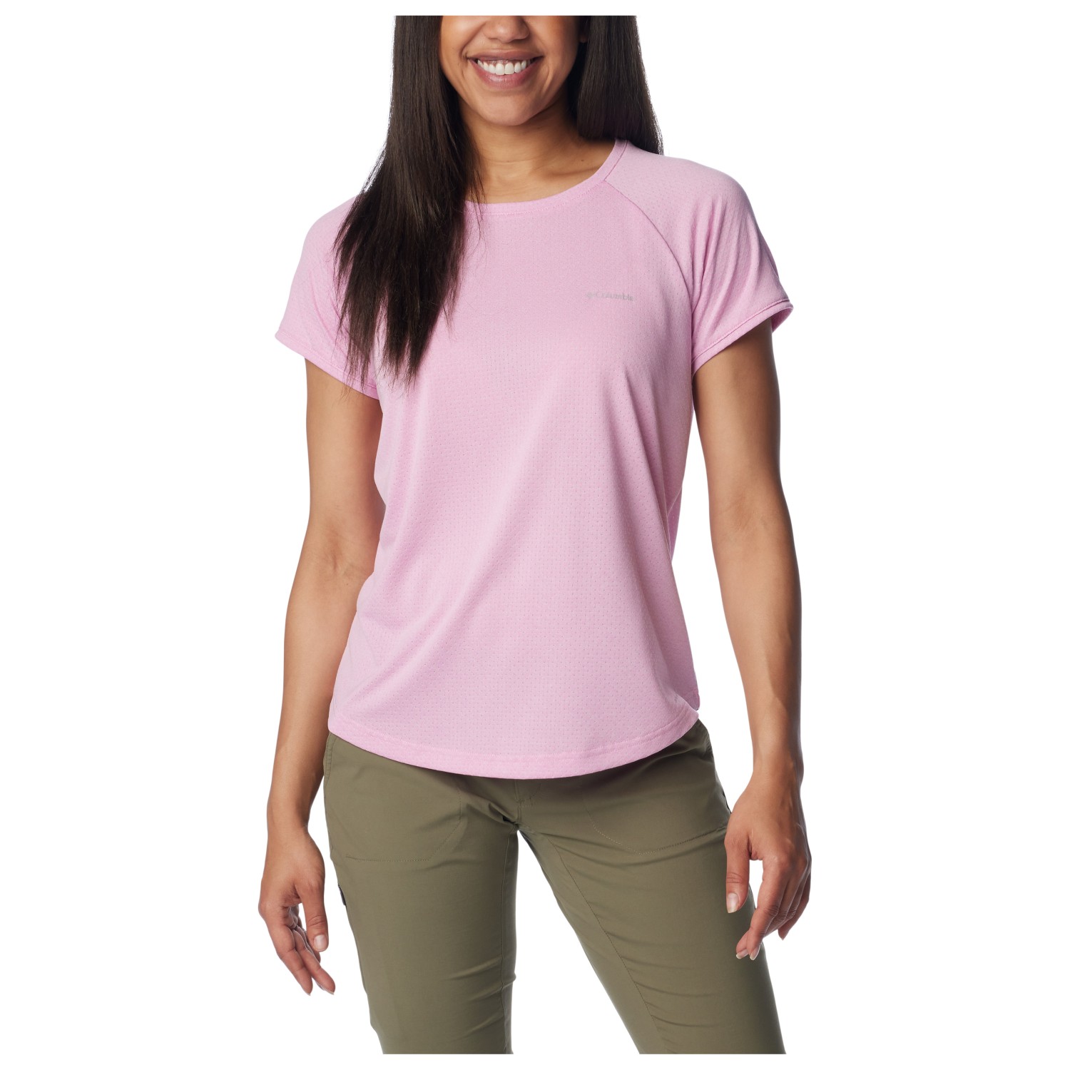 цена Функциональная рубашка Columbia Women's Bogata Bay S/S Tee, цвет Cosmos