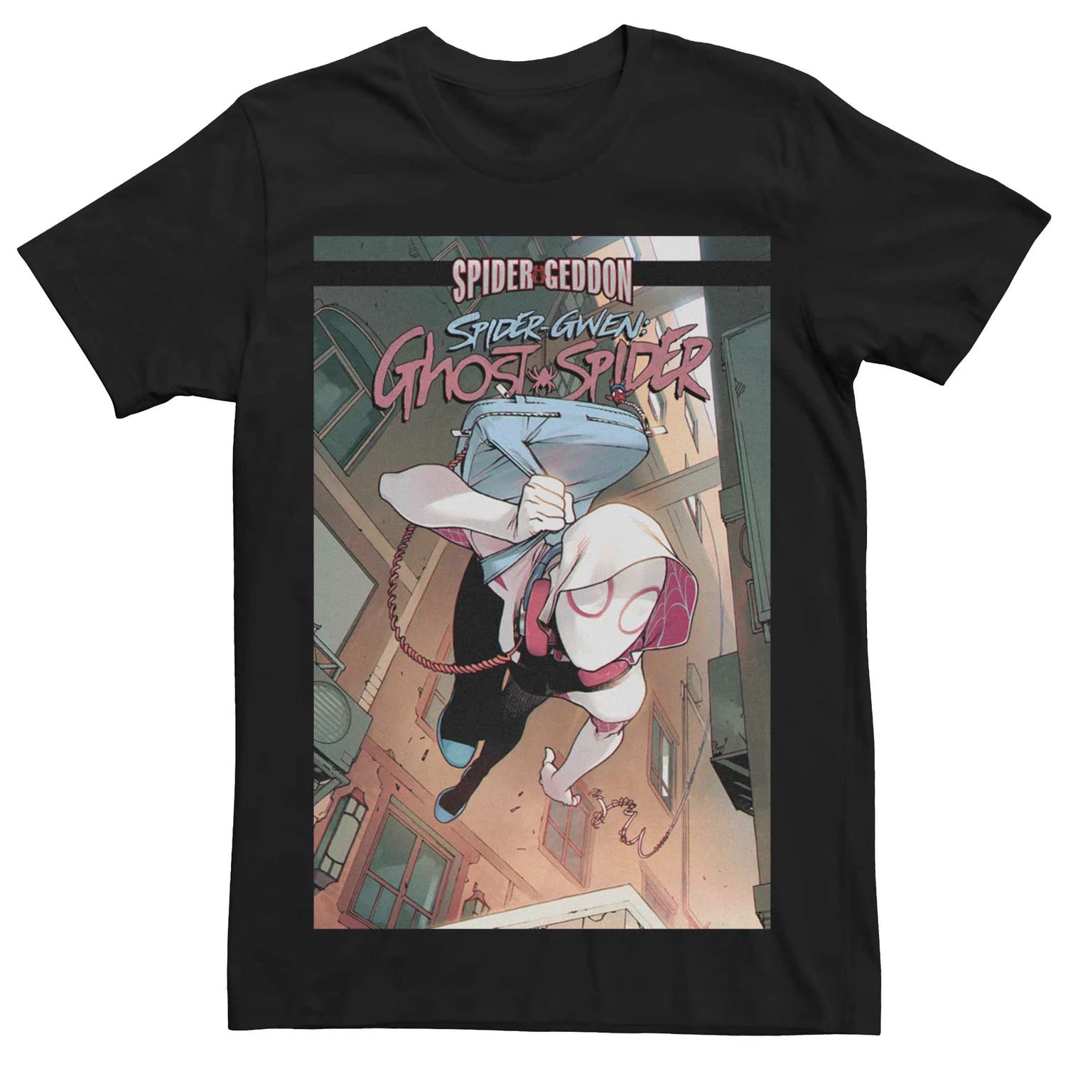 Мужская футболка с обложкой комиксов Marvel's Spider-Gwen Ghost-Spider #1 Licensed Character