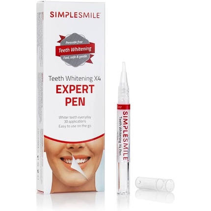 Экспертная ручка для отбеливания зубов Simplesmile, 1 шт., упаковка из 4 шт., Beconfident 1 шт ручка для отбеливания зубов 4 мл