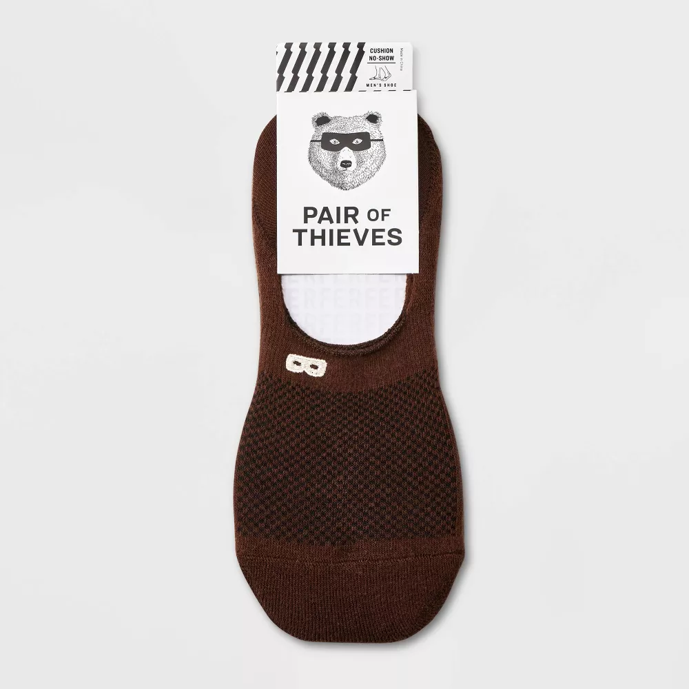 

Пара мужских нейтральных носков Thieves, 3 пары Pair of Thieves, цвет Brown
