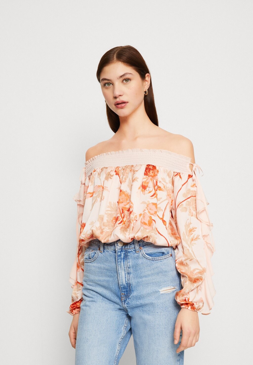 

Блуза Free People, розовый