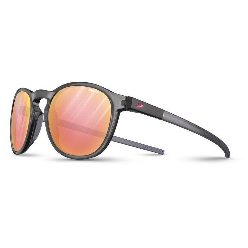 Солнцезащитные очки Julbo Shine Reactiv S1 3 Glare Control (VLT 9 20%), цвет Black Transparent Polished/Grey цена и фото