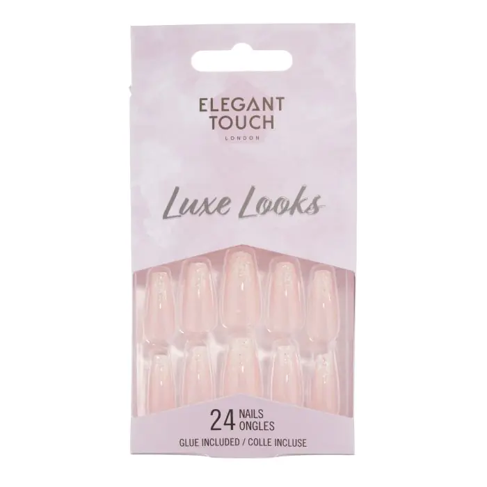 

Накладные ногти luxe looks uñas postizas Elegant Touch, цвет sugar cookie