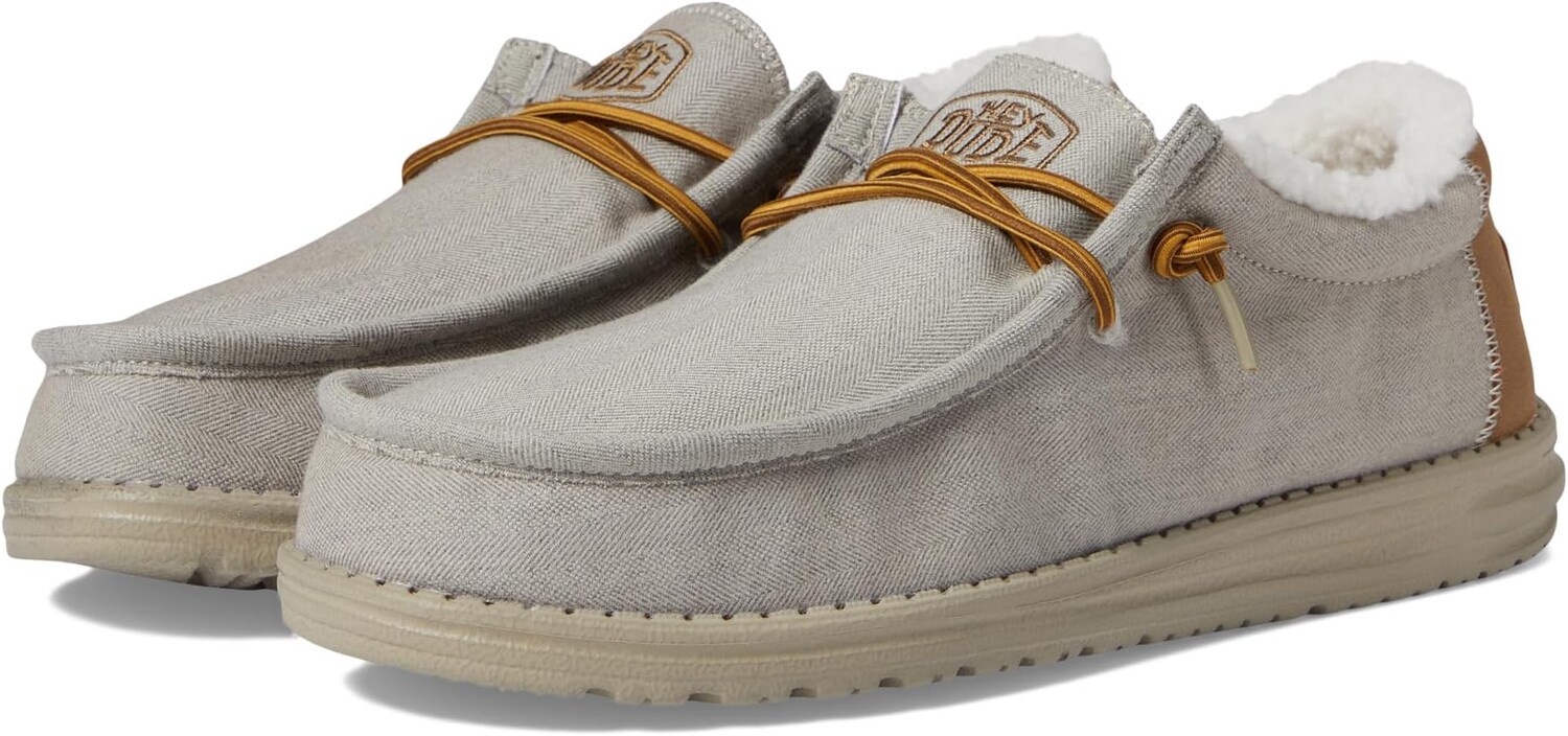 

Кроссовки Wally Herringbone Hey Dude, серый