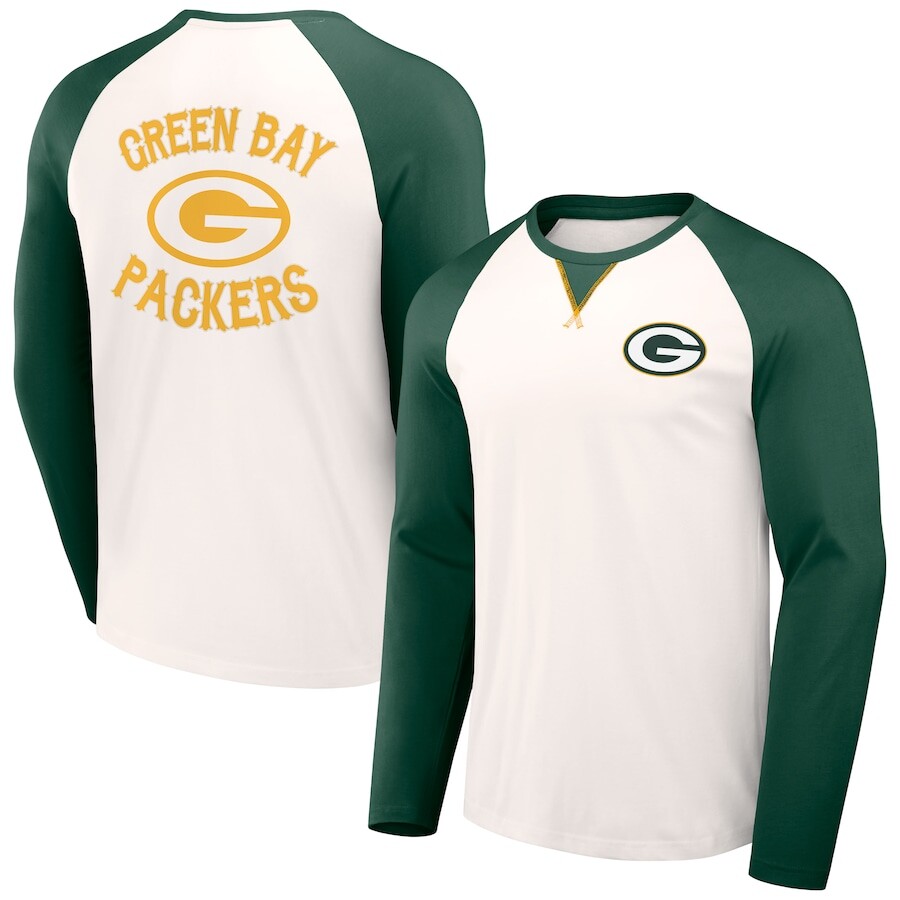 

Футболка с коротким рукавом NFL Green Bay Packers, кремовый