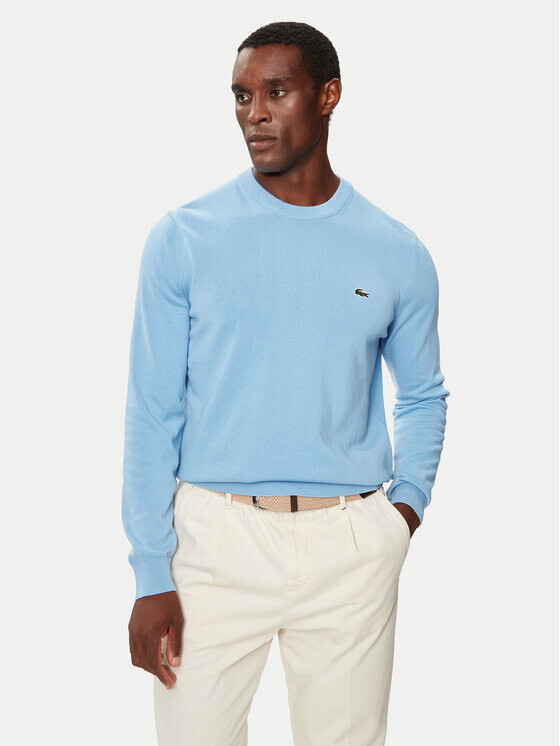 

Свитер обычного кроя Lacoste, голубой