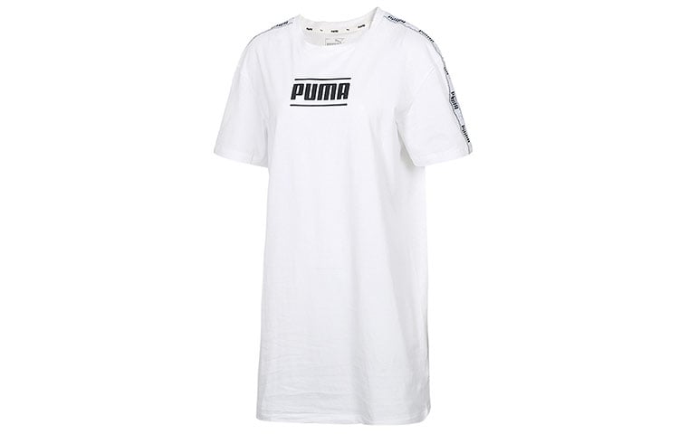 

Платье с короткими рукавами женское белое Puma