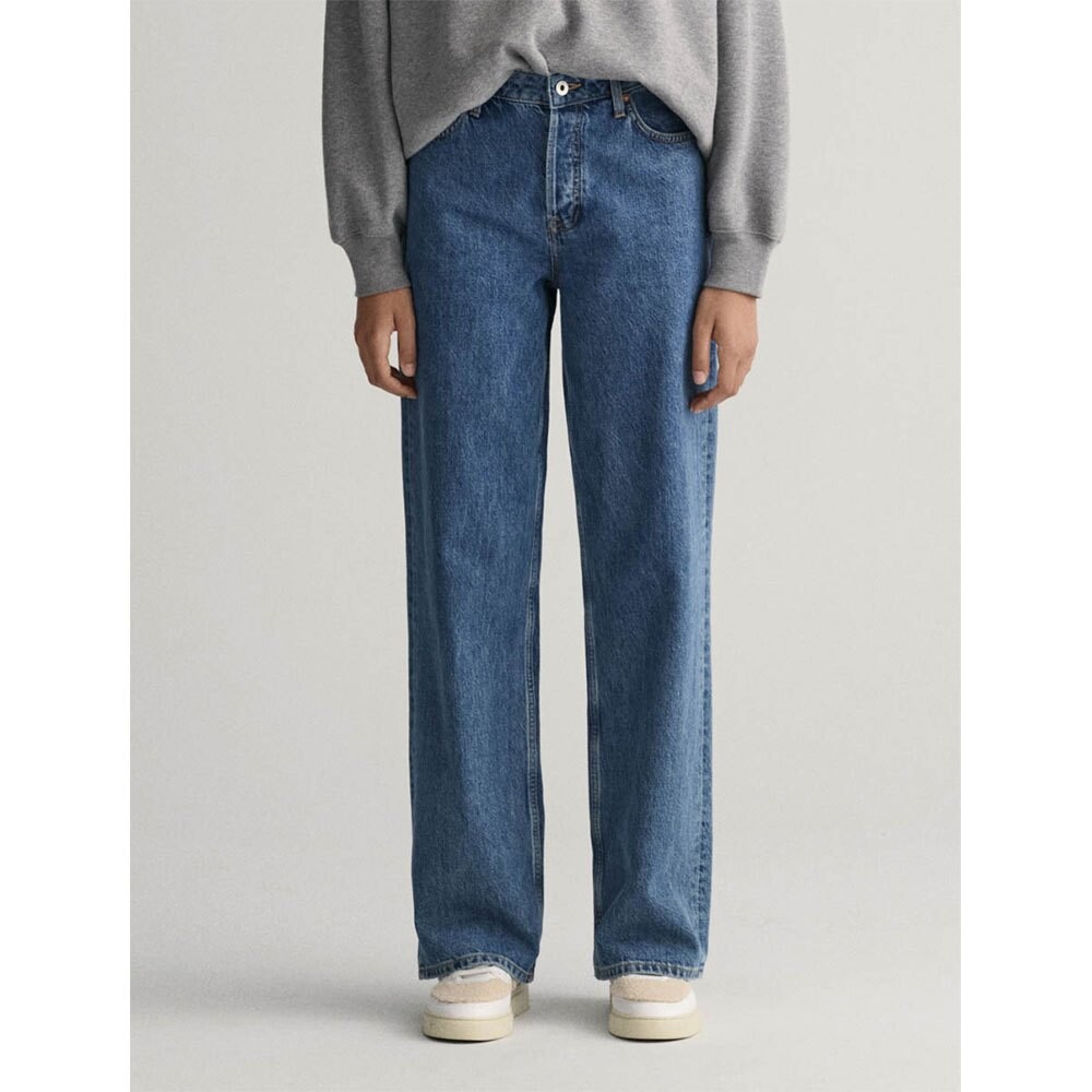 

Джинсы Gant 4100208 Relaxed Straight Fit, синий