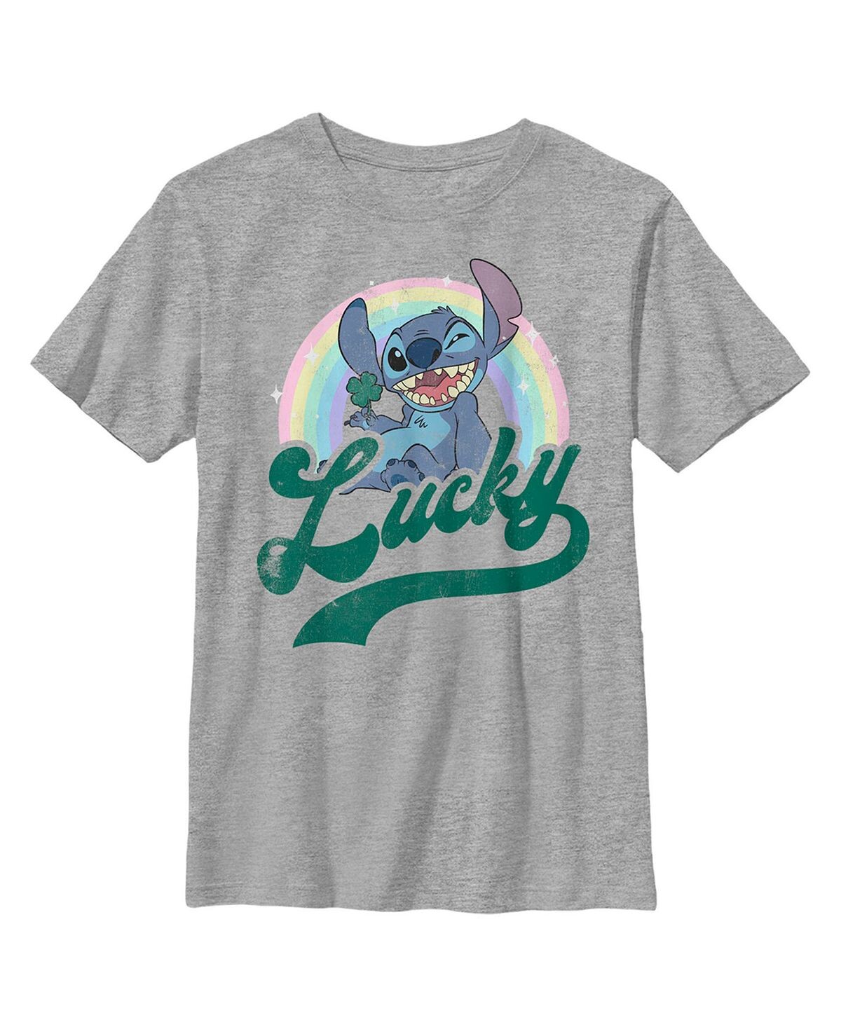 

Детская футболка с потертостями Lilo & Stitch Lucky Wink для мальчиков Disney