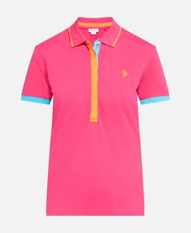 

Рубашка поло U.S. Polo Assn., бежевый