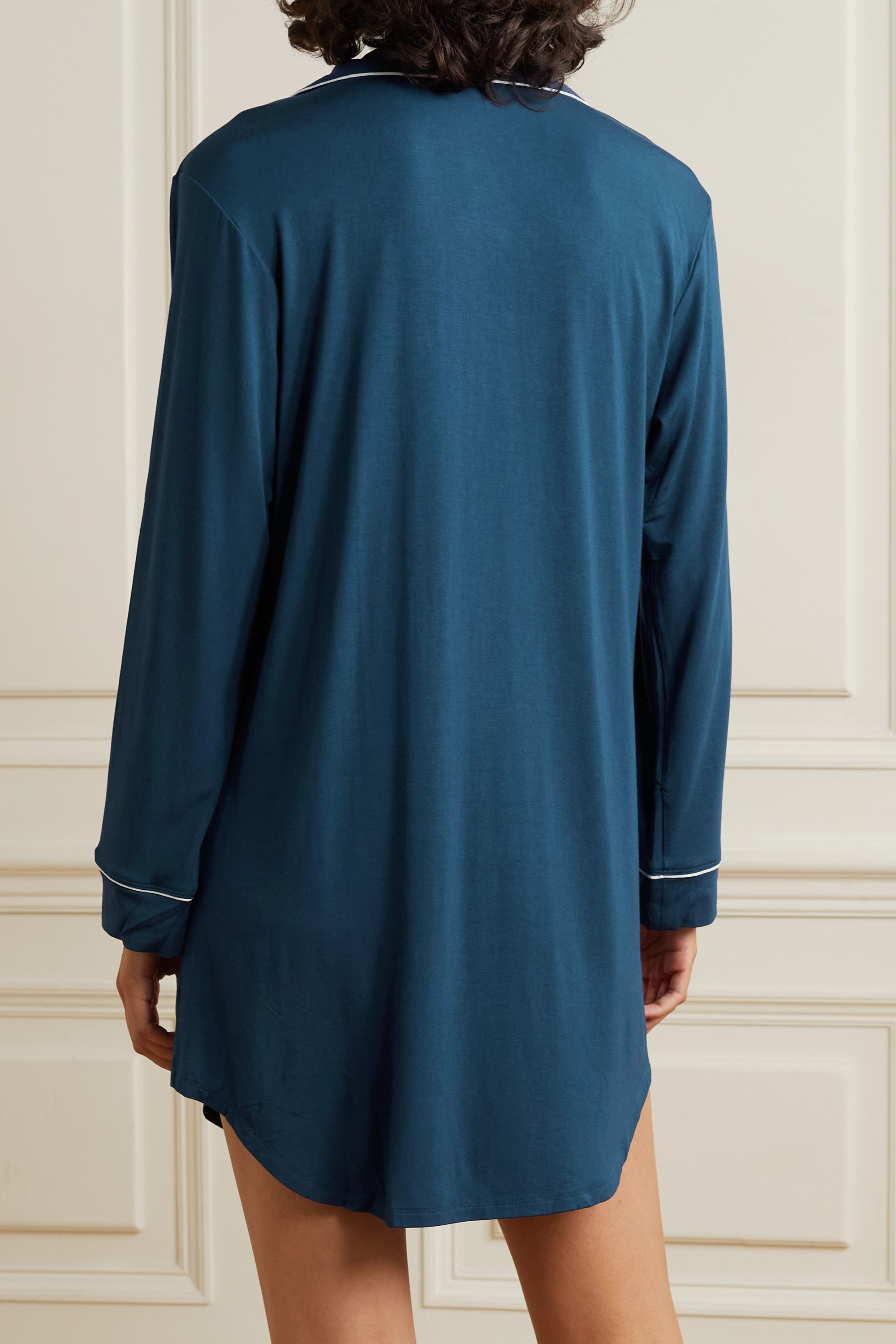 цена EBERJEY ночная рубашка Gisele из эластичного модала, военно-морской