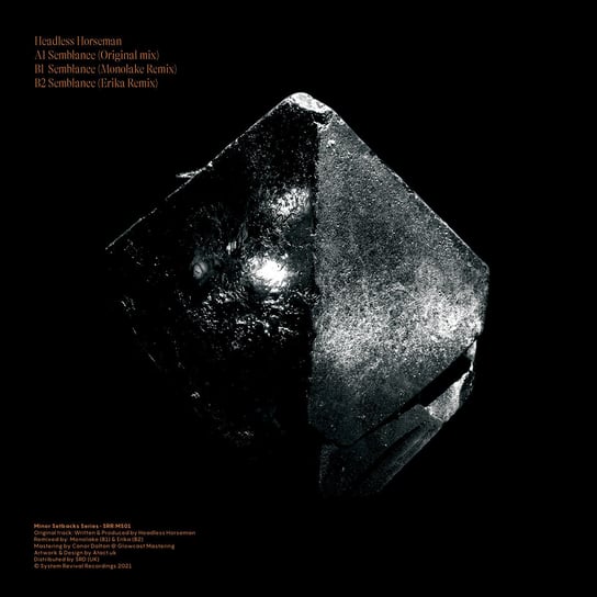 Виниловая пластинка Headless Horseman - Semblance + Remixes