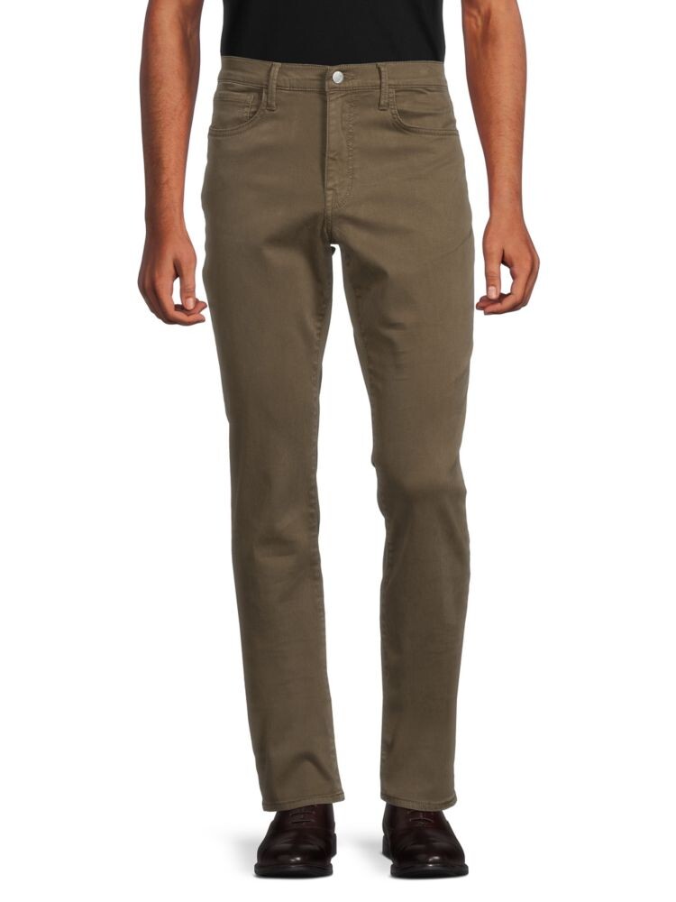 

Узкие брюки из твила Joe'S Jeans, цвет Dusty Olive