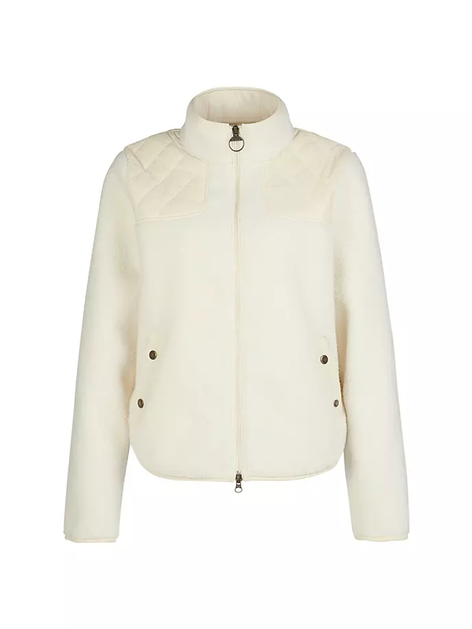 

Флисовая куртка Rockling из шерпы Barbour, цвет winter pearl calico