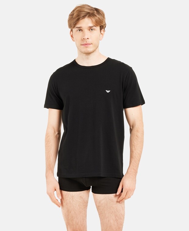 

Футболки, упаковка 2 шт. Emporio Armani, черный