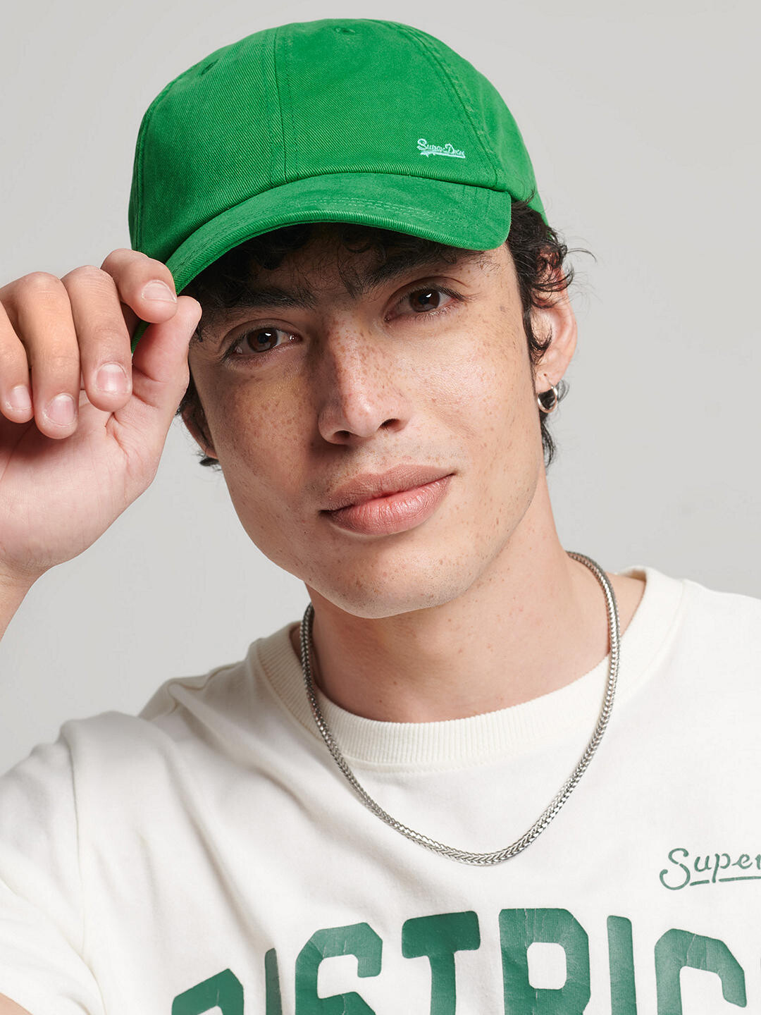 

Кепка с вышивкой Superdry Vintage, цвет Podium Green