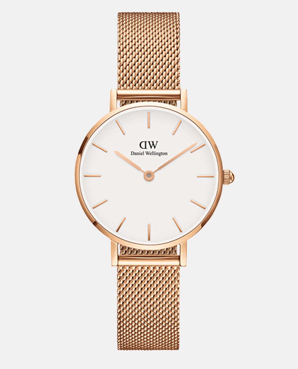 

Petite Mesh DW00100219 Женские часы из стали розового золота Daniel Wellington, розовый