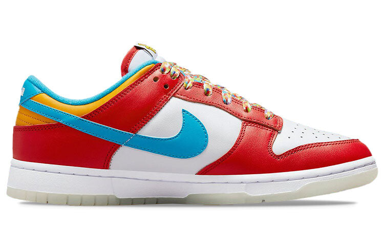 

Кроссовки унисекс Nike Dunk Low Skate, белый / красный / синий