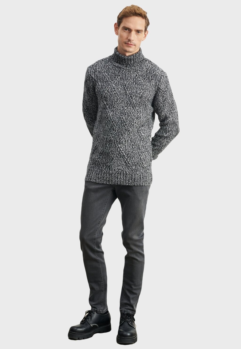 

Свитер Ac&Co / Altinyildiz Classics, антрацит, Серый
