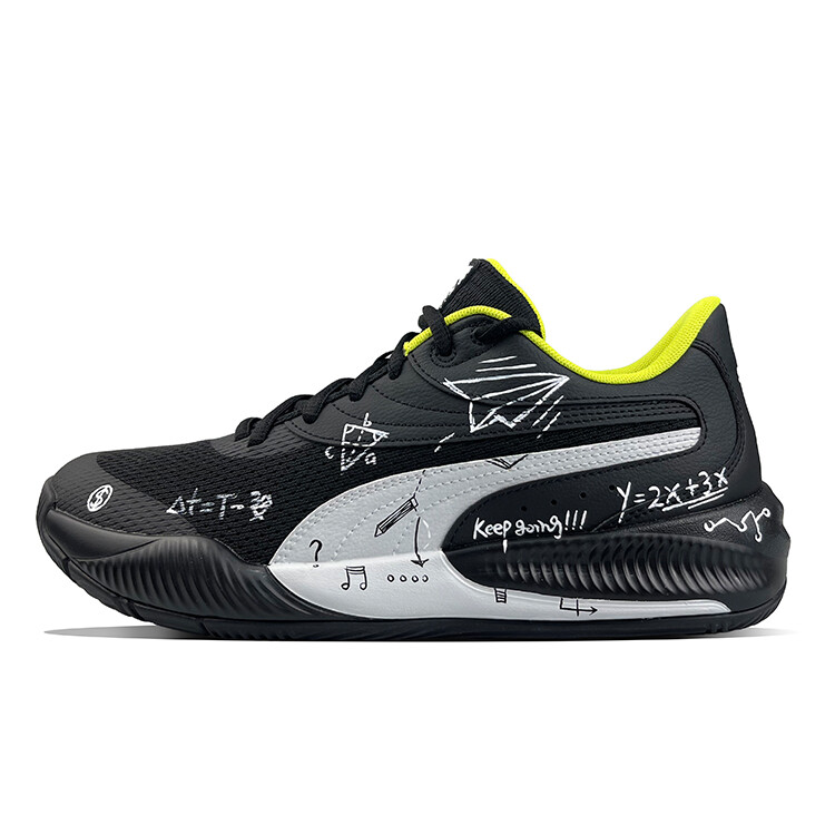 

Кроссовки для баскетбола Triple Unisex Low-top Белый/зеленый Puma дубль