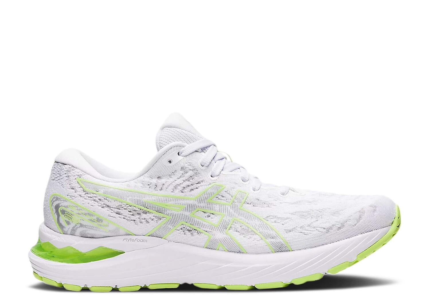 

Кроссовки ASICS Wmns Gel Cumulus 23 'White Lime Green', белый
