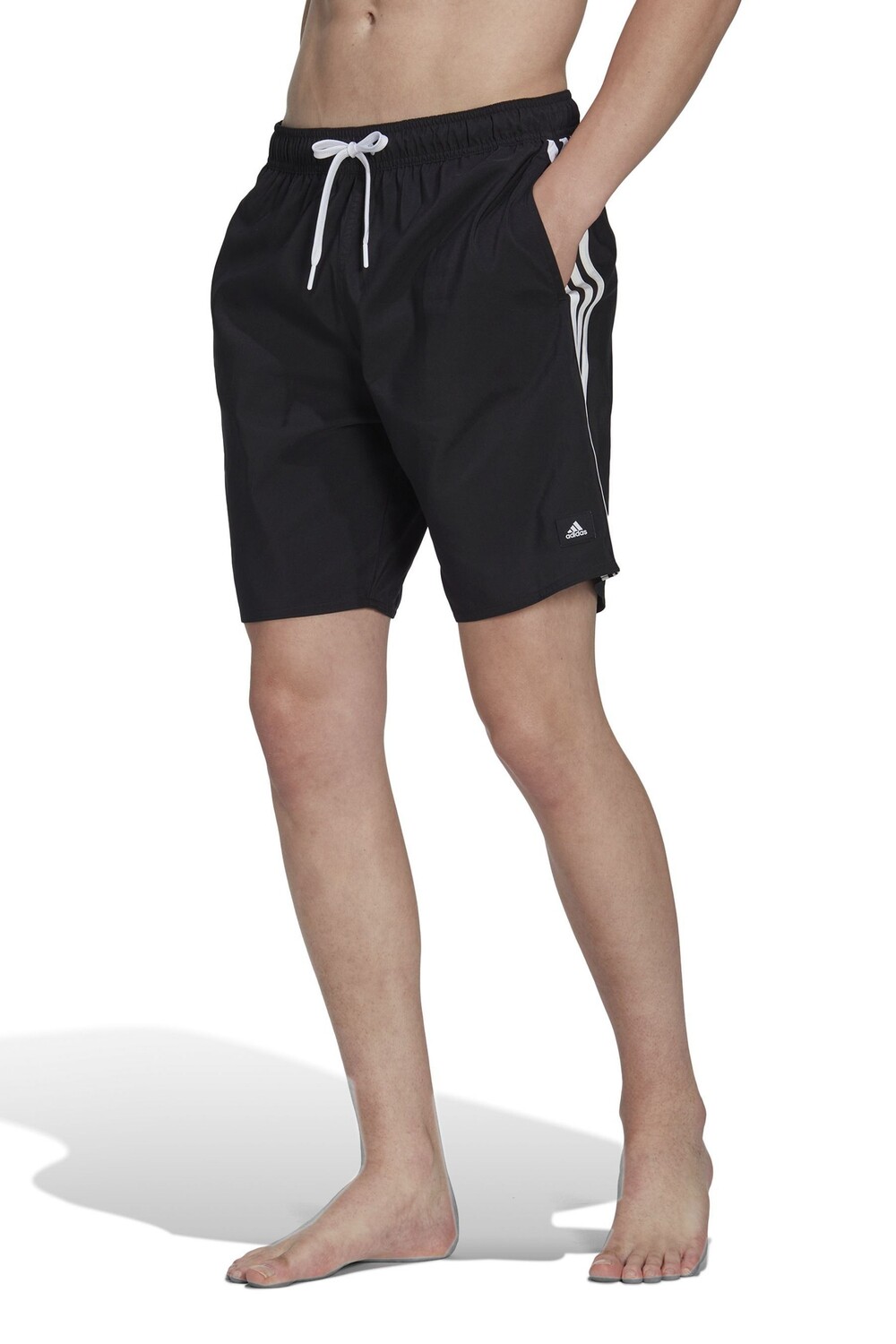 

Шорты для плавания Performance CLX с 3 полосками adidas, черный