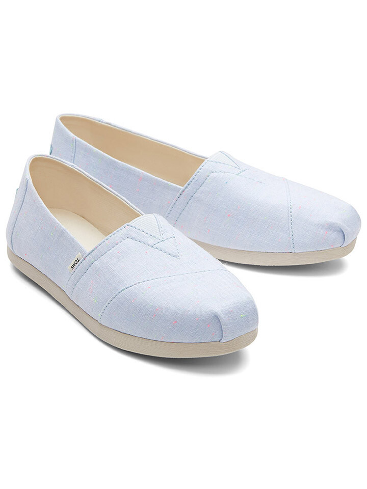 

Шлепанцы TOMS, светло-синий