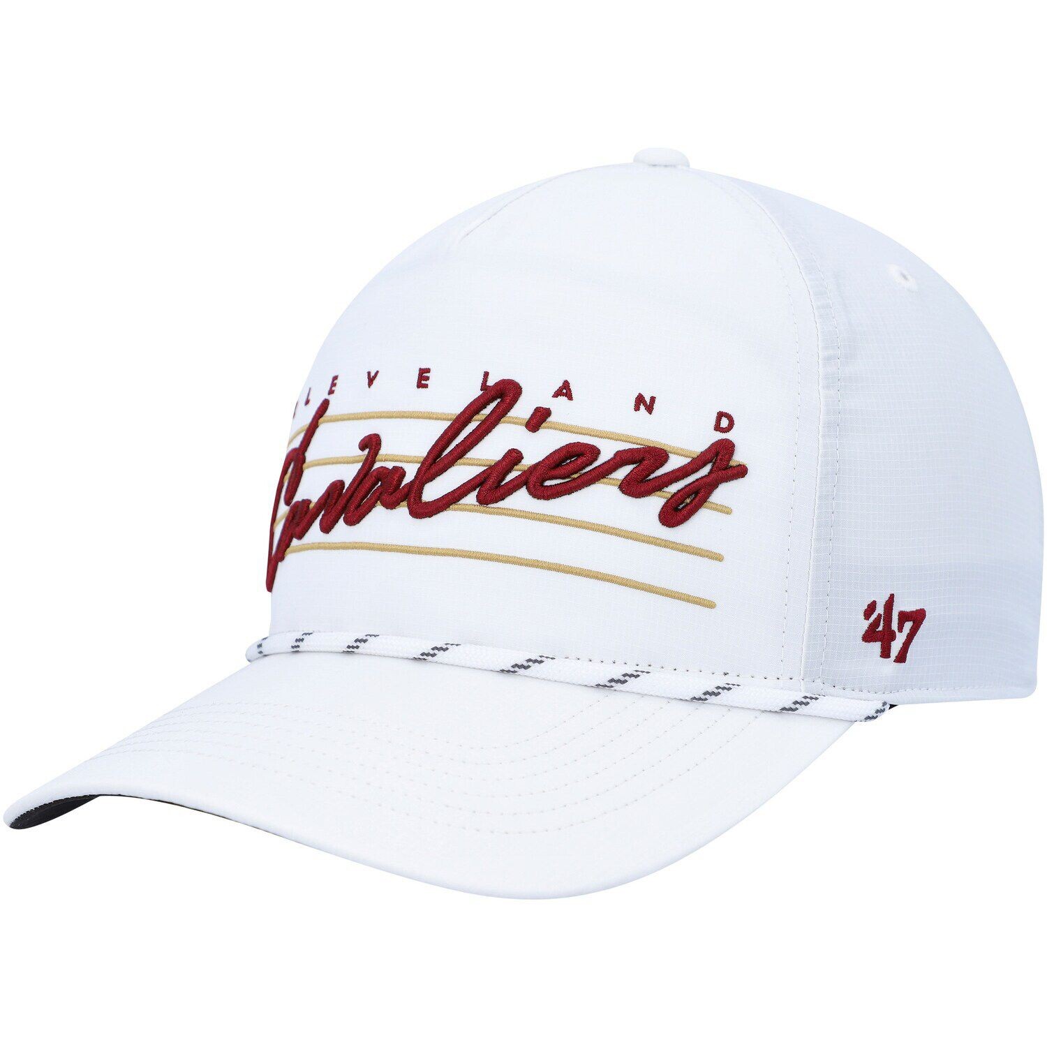 

Мужская белая кепка Cleveland Cavaliers Downburst Hitch '47 Snapback