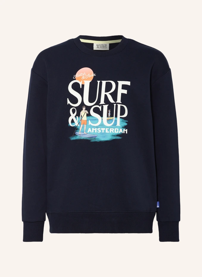 

Фуфайка Scotch & Soda, синий