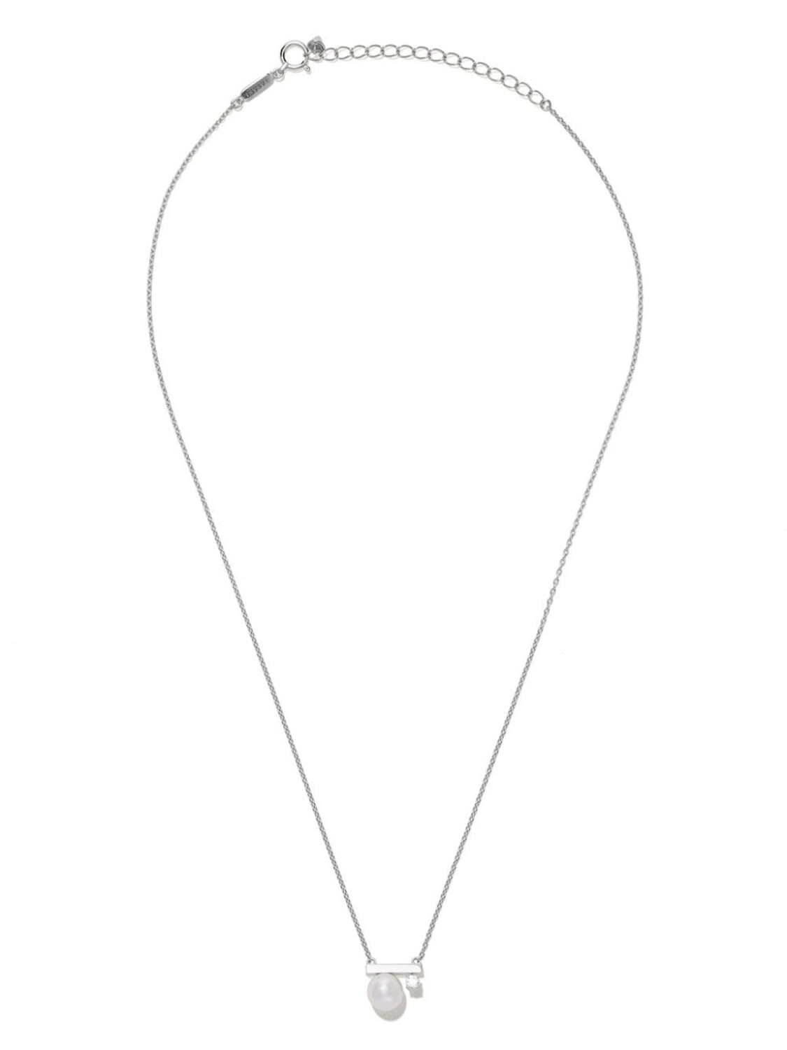 

Золотое колье Balance Class Collection Line с жемчугом и бриллиантом TASAKI, серебряный