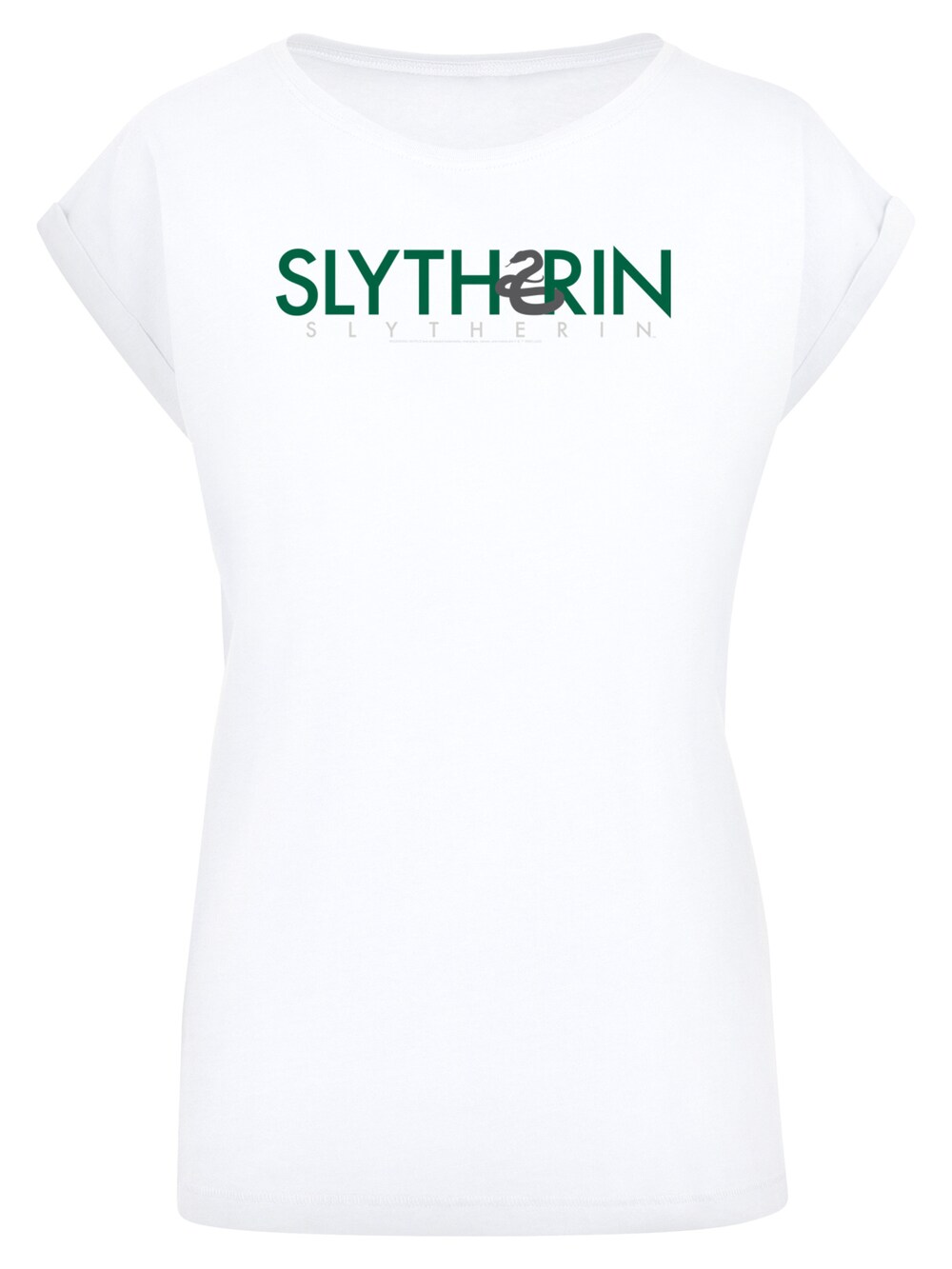 Рубашка F4Nt4Stic Harry Potter Slytherin, белый