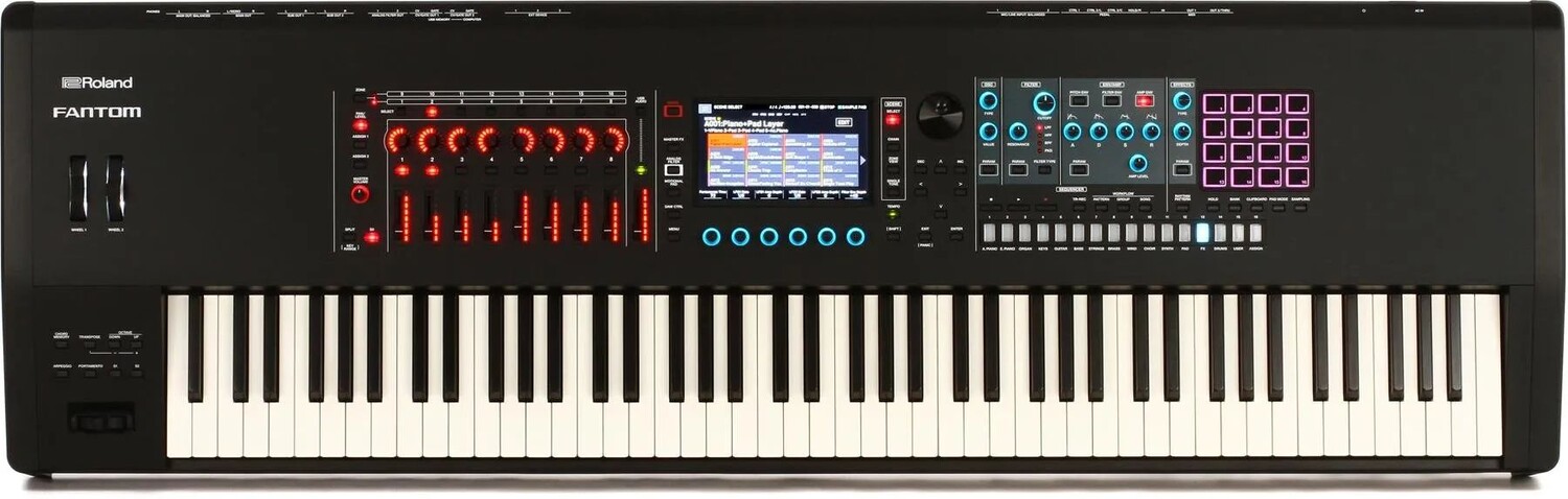 

Клавиатура музыкальной рабочей станции Roland FANTOM-8