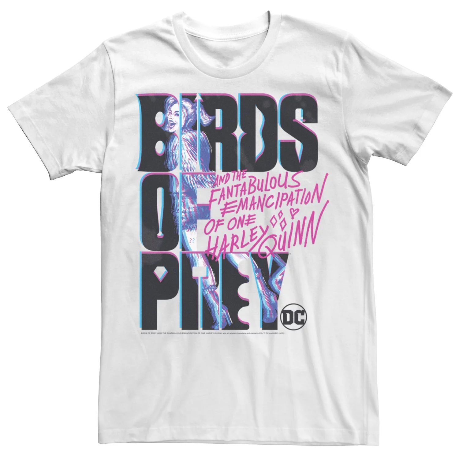 Мужская футболка с надписью «Хищные птицы Харли Квинн» DC Comics приор групп наклейка патч для одежды dc хищные птицы – 2